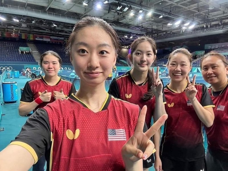 Команда из США победила Китай в настольный теннис