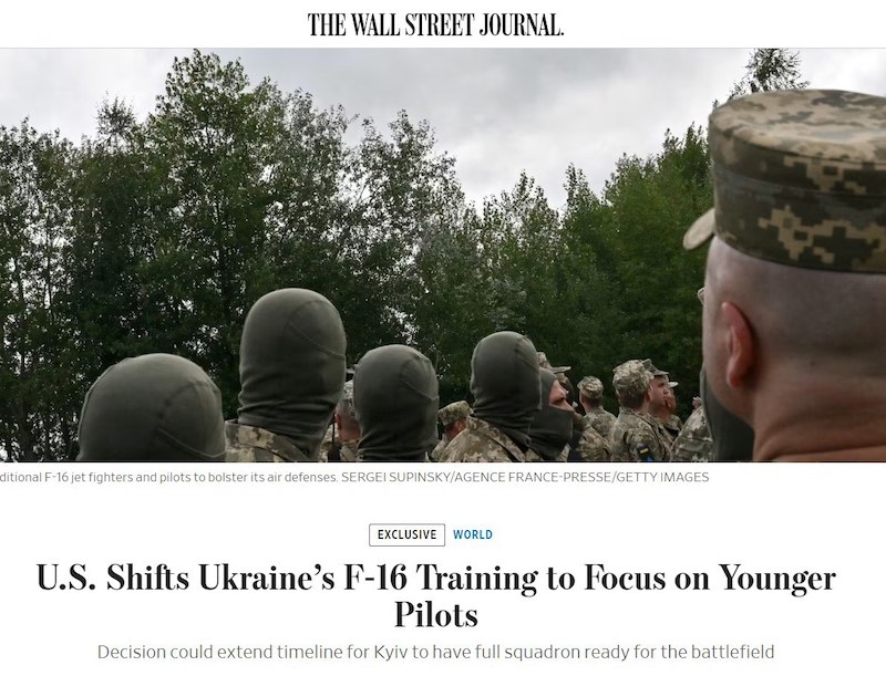      F-16  The Wall Street Journal