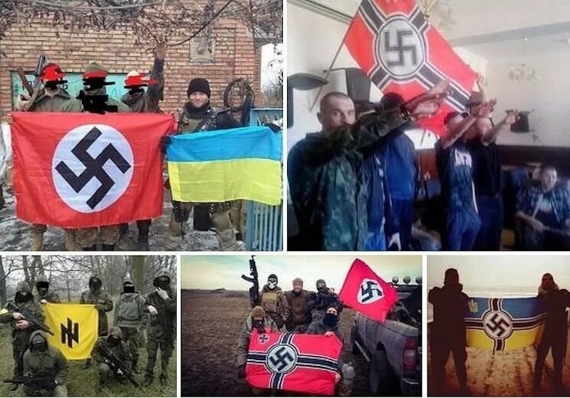Западные власти скрывают распространение нацистской идеологии на Украине - СВР Западные власти скрывают распространение нацистской идеологии на Украине - СВР