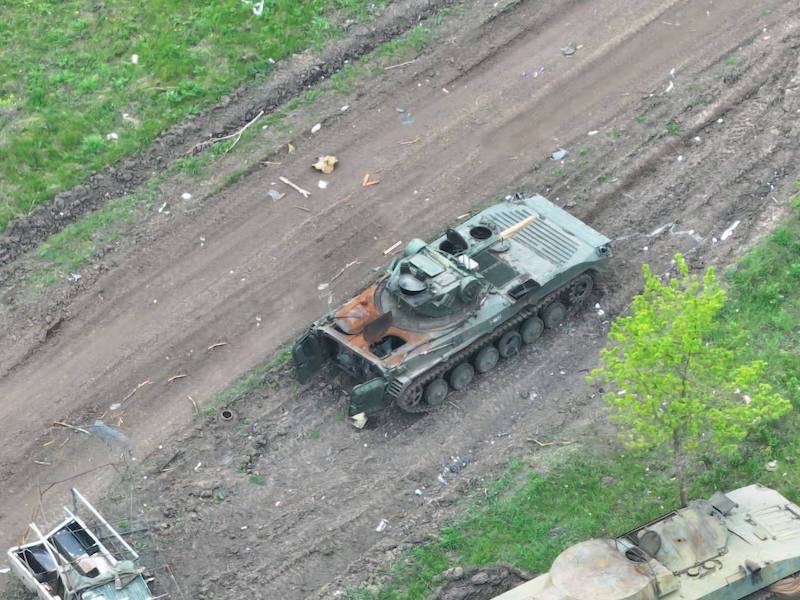 Уничтоженная техника ВСУ во время последней попытки прорыва в Белгородскую область Уничтоженная техника ВСУ во время последней попытки прорыва в Белгородскую область