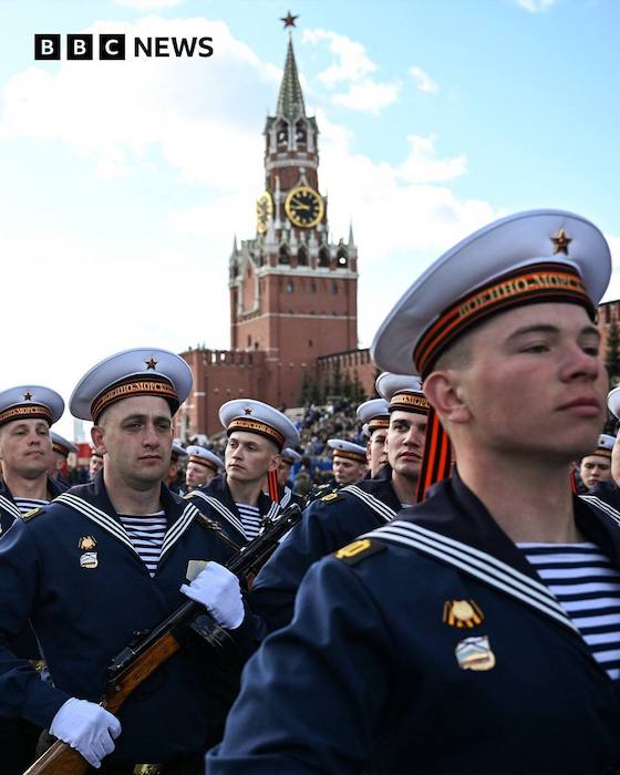 BBC неожиданно представила красивую съёмку Парада Победы BBC неожиданно представила красивую съёмку Парада Победы