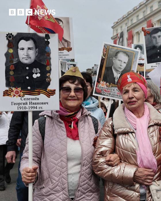 BBC неожиданно представила красивую съёмку Парада Победы BBC неожиданно представила красивую съёмку Парада Победы