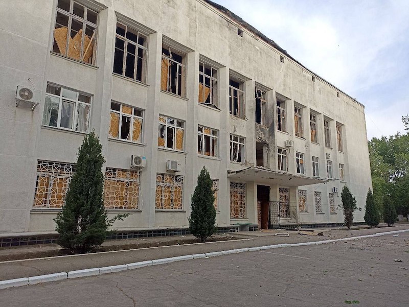 ВСУ атаковали гражданские объекты в Каховке Херсонской области ВСУ атаковали гражданские объекты в Каховке Херсонской области