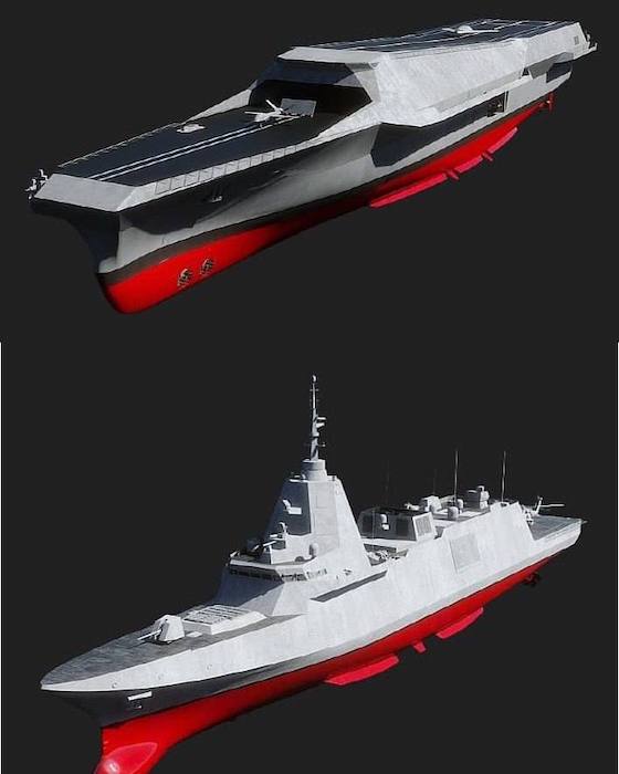 Hyundai представила морскую матку БПЛА Hyundai представила морскую матку БПЛА