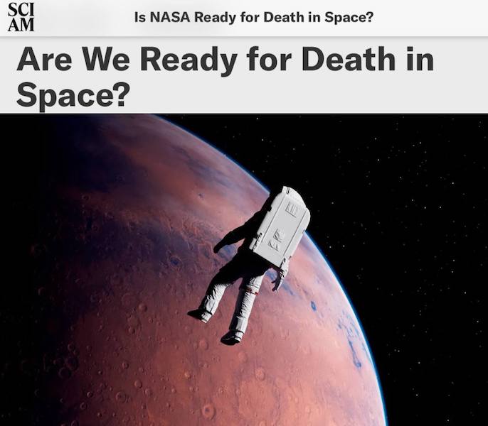 NASA собирается хоронить астронавтов в космосе NASA собирается хоронить астронавтов в космосе