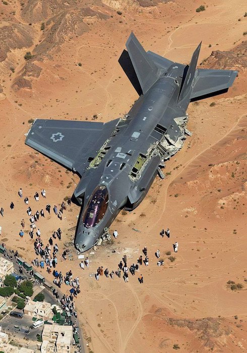 Иранские власти заявил, что сбили израильский истребитель F-35 Иранские власти заявил, что сбили израильский истребитель F-35