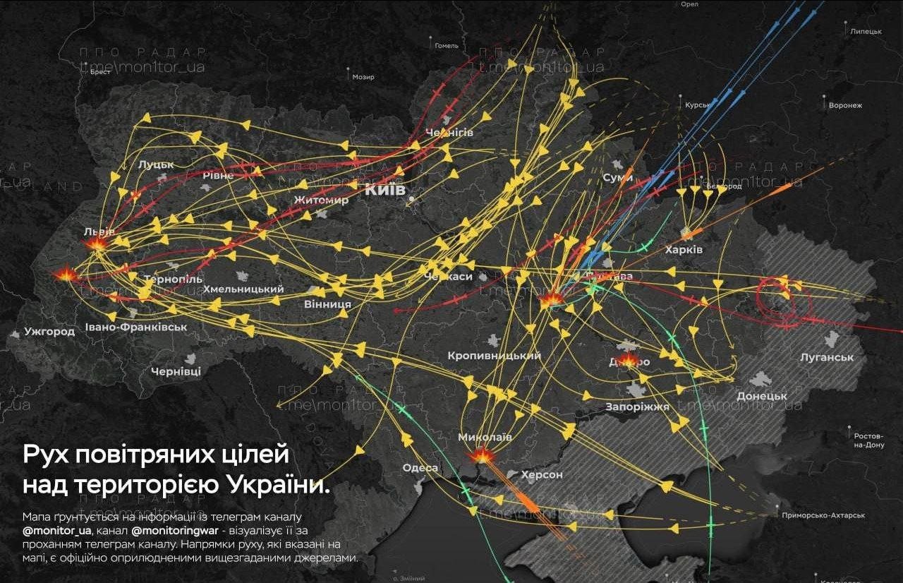 Этой ночью ВКС РФ нанесли по Укрорейху самый массированный удар Этой ночью ВКС РФ нанесли по Укрорейху самый массированный удар