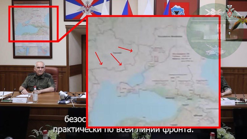 Все уже видели карту позади Герасимова? Все уже видели карту позади Герасимова?