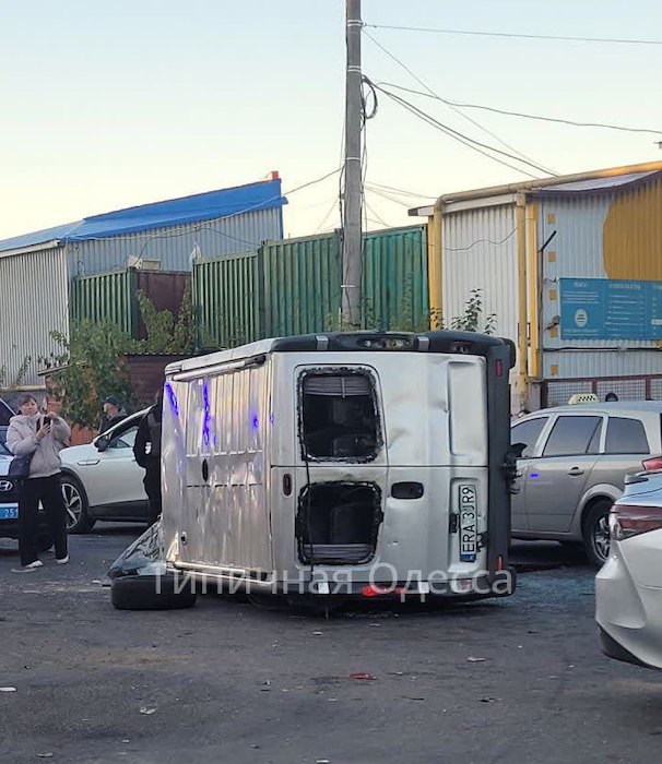 В Одессе ТЦКашникам устроили горячий прием