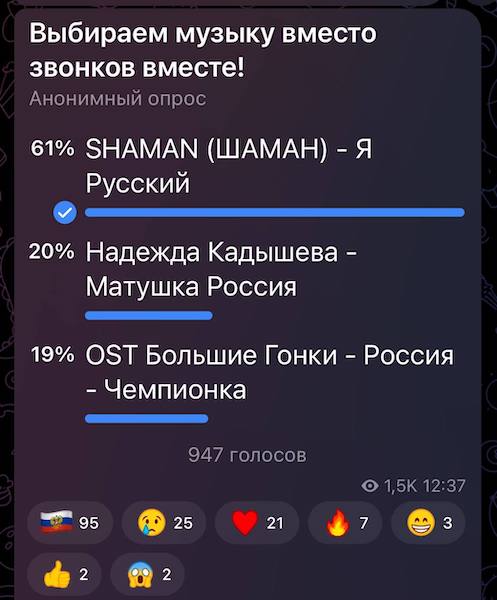 «Я русский» теперь звучит вместо звонка в одной из школ ХМАО