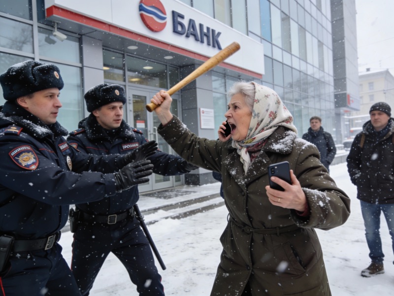 Битва за 10 миллионов: бабушка против полиции в банке Екатеринбурга