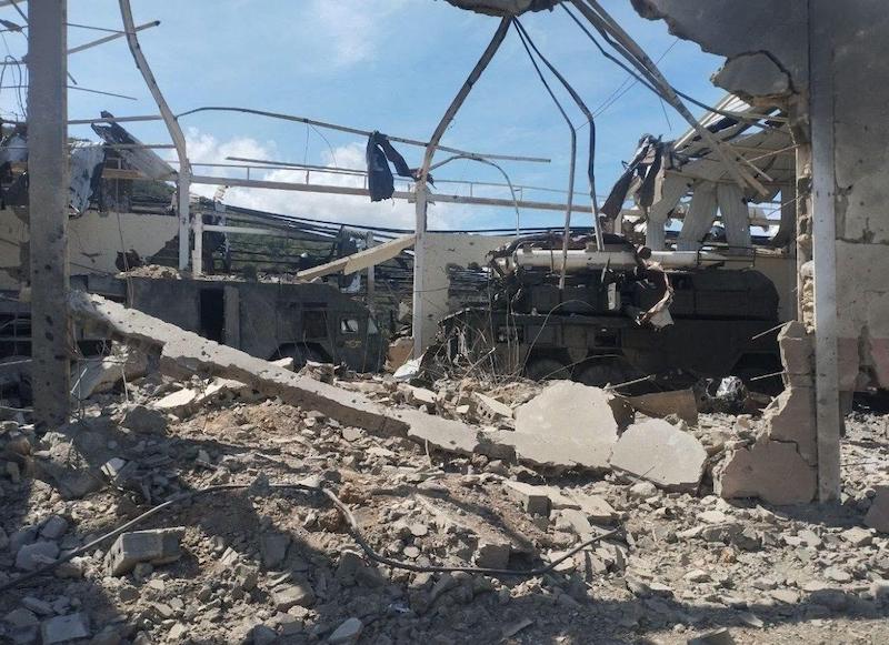 Кадры с позиций ПВО Венесуэлы после американской атаки Кадры с позиций ПВО Венесуэлы после американской атаки