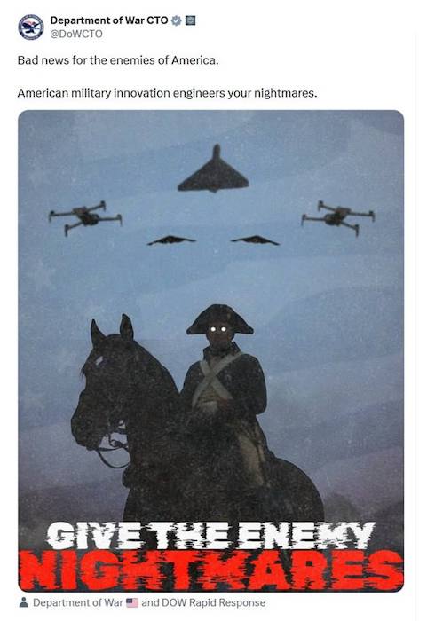 Пентагон запостил патриотический плакат с «Геранькой»