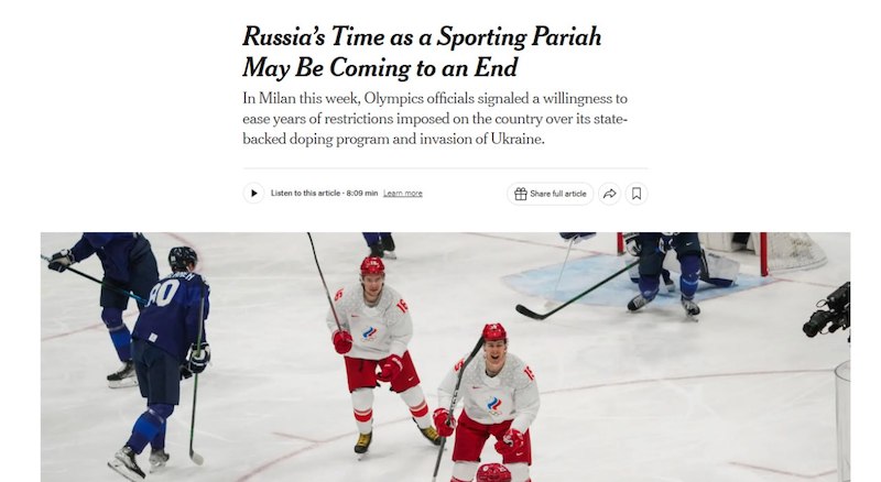 The New York Times: ������� ����� ��������� ����� ��������� ������� � ������