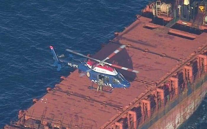 Захват судна Caffa Швецией: российские моряки в заложниках