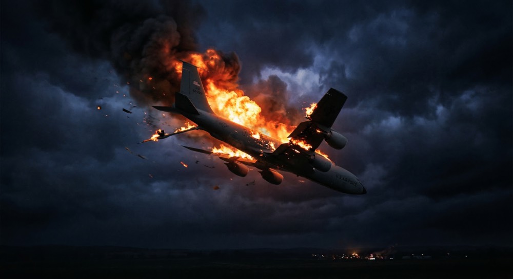 ������������ ����������� KC-135 �������� � �����