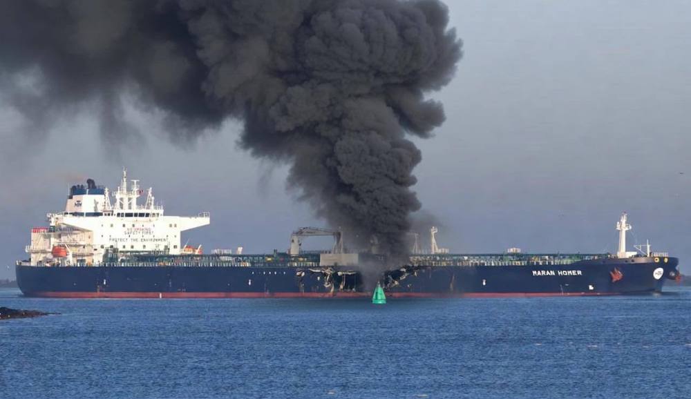 Греческий танкер атакован в Чёрном море