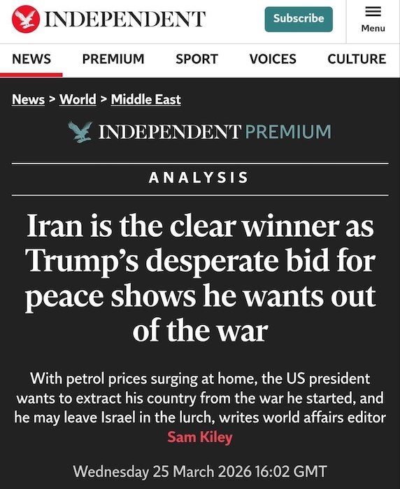 ���� ������� ����������� � ��������� � ��� �� ������ Independent