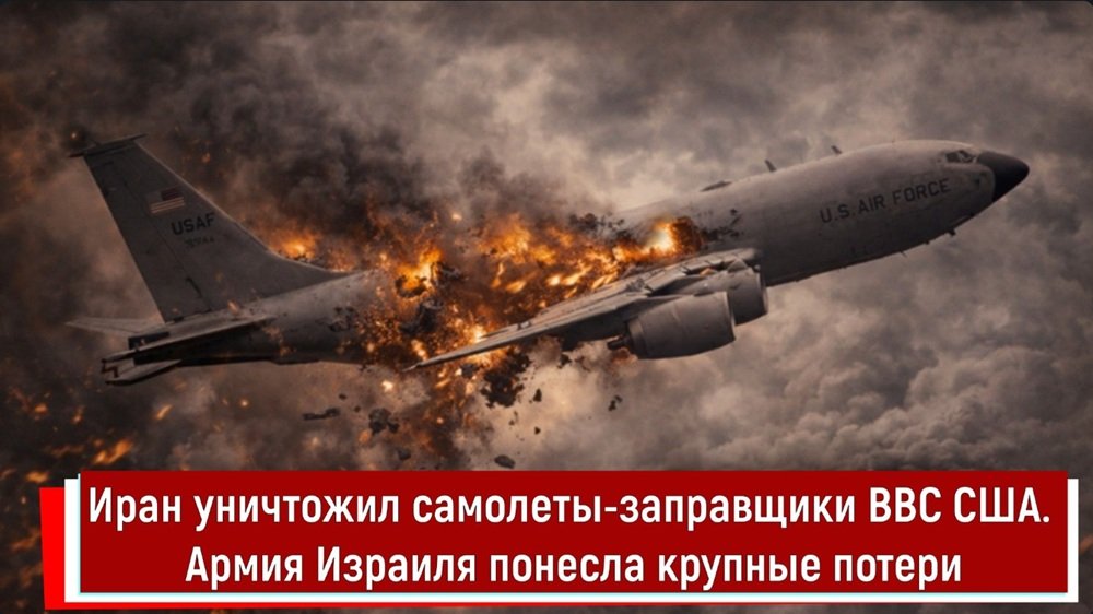 Иран уничтожил самолеты-заправщики ВВС США. Армия Израиля понесла крупные потери