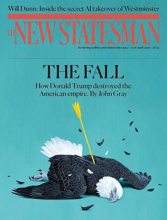 Обложка свежего номера журнала The New Statesman