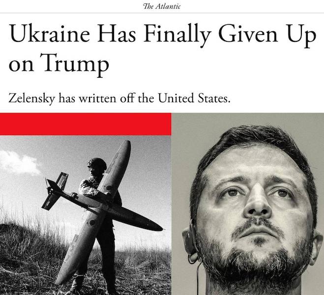 The Atlantic: Владимир Зеленский разочарован в США как в союзнике