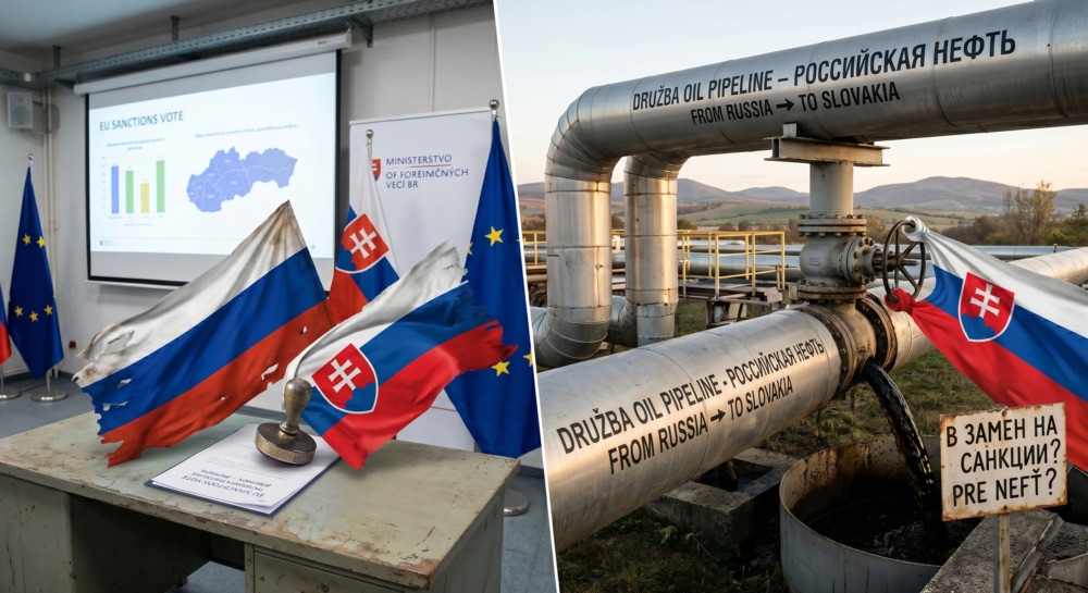 Словакия одобрит 20-й пакет санкций ЕС после получения нефти из РФ