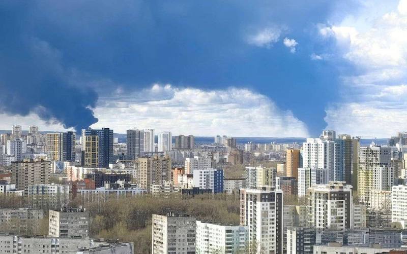 Взрывы и пожар в Перми сегодня Взрывы и пожар в Перми сегодня