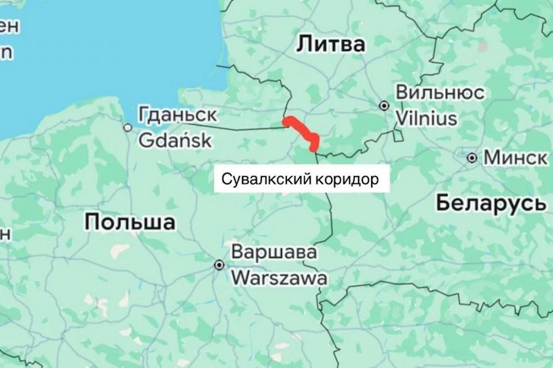 НАТО репетирует изоляцию Калининградской области в Сувалкском коридоре