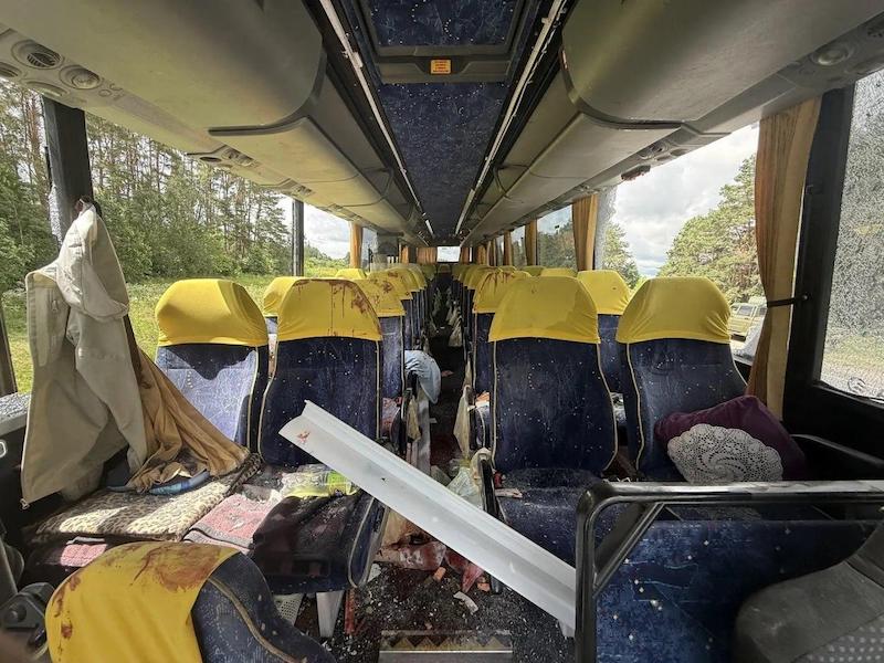 ВСУ атаковали автобус с детской футбольной командой из Белоруссии