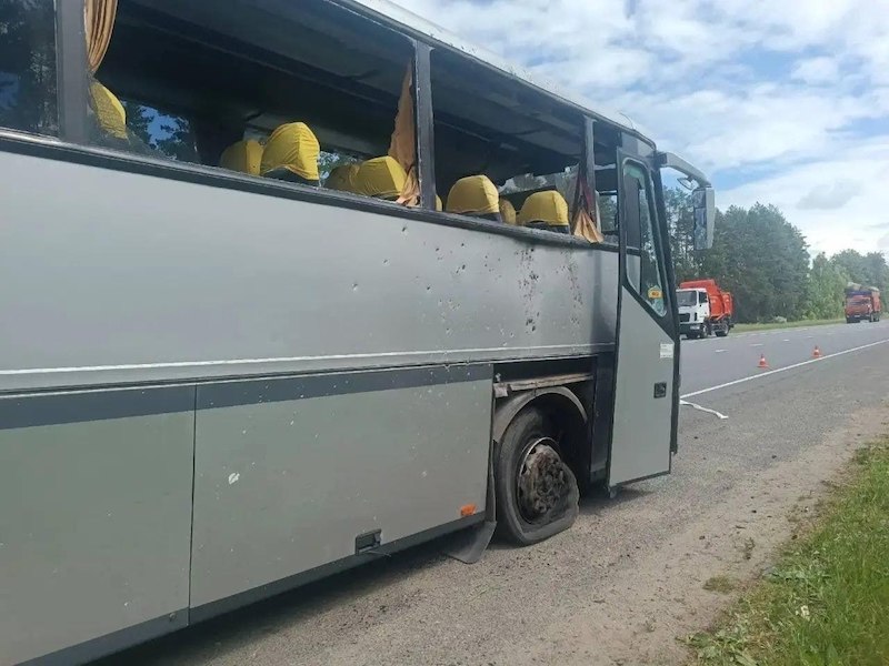 ВСУ атаковали автобус с детской футбольной командой из Белоруссии ВСУ атаковали автобус с детской футбольной командой из Белоруссии