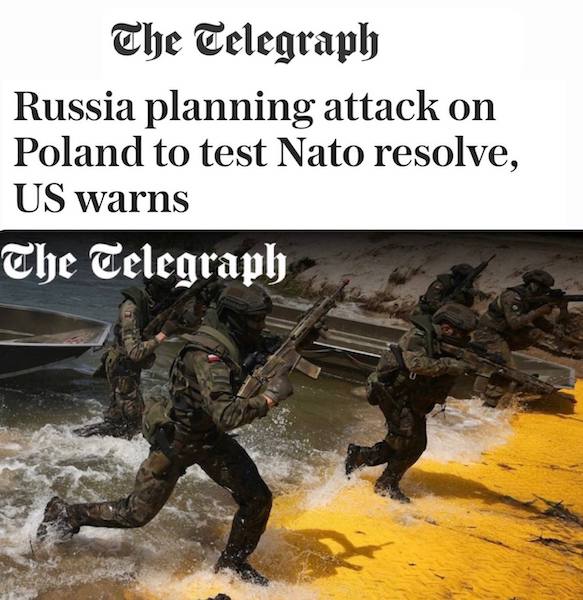 Россия готовит атаку на Польшу - Telegraph