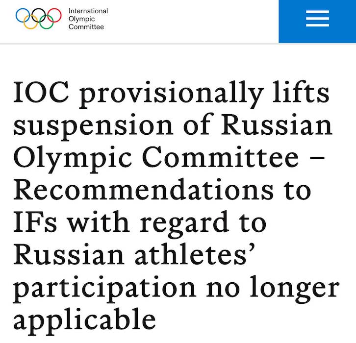 Предательство или дипломатия? Как ОКР вернул Россию в МОК ценой Конституции