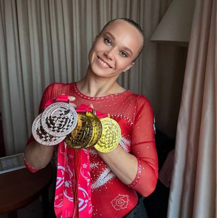 28 медалей и безоговорочная победа: Россия выиграла чемпионат Европы по гимнастике в Загребе
