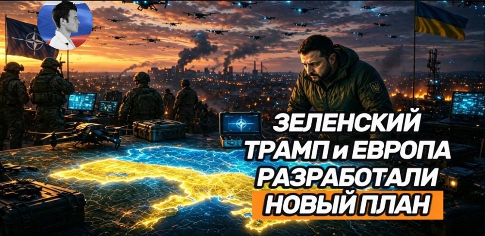 Зеленский вместе с Трампом и европейцами разработал план прекращения войны