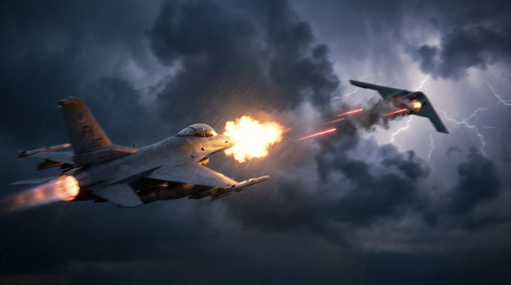 ���������� F-16 ��������� ������ � ������� ����� �� ����� Vulcan