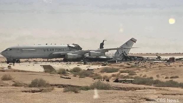 CBS показал кадры разрушений на американских военных базах в Саудовской Аравии и Кувейте