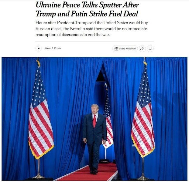 США предложили России $100 млрд и сделку по «Лукойлу»
