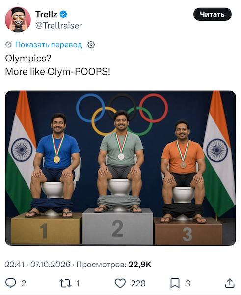 Индия подала заявку на проведение Олимпийских игр 2036... Индия подала заявку на проведение Олимпийских игр 2036...