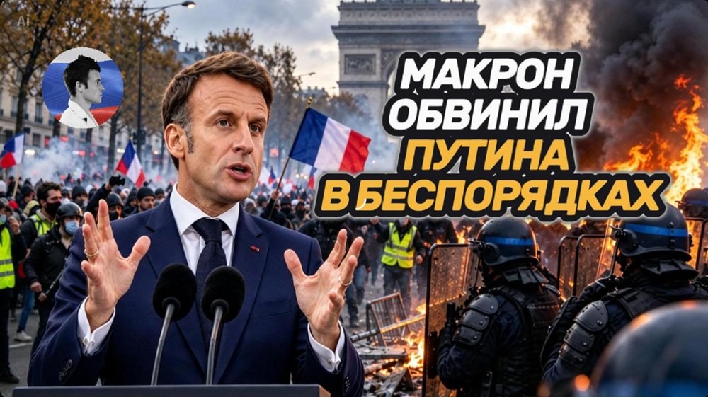 Франция взбунтовалась. Макрон обвинил Россию и пообещал поддержку Украине